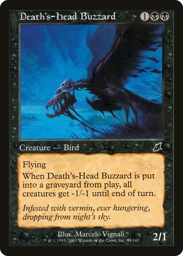 Death's-Head Buzzard (scg)