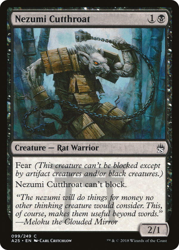Nezumi Cutthroat (a25)