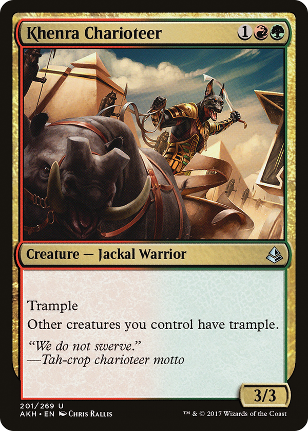 Khenra Charioteer (akh)