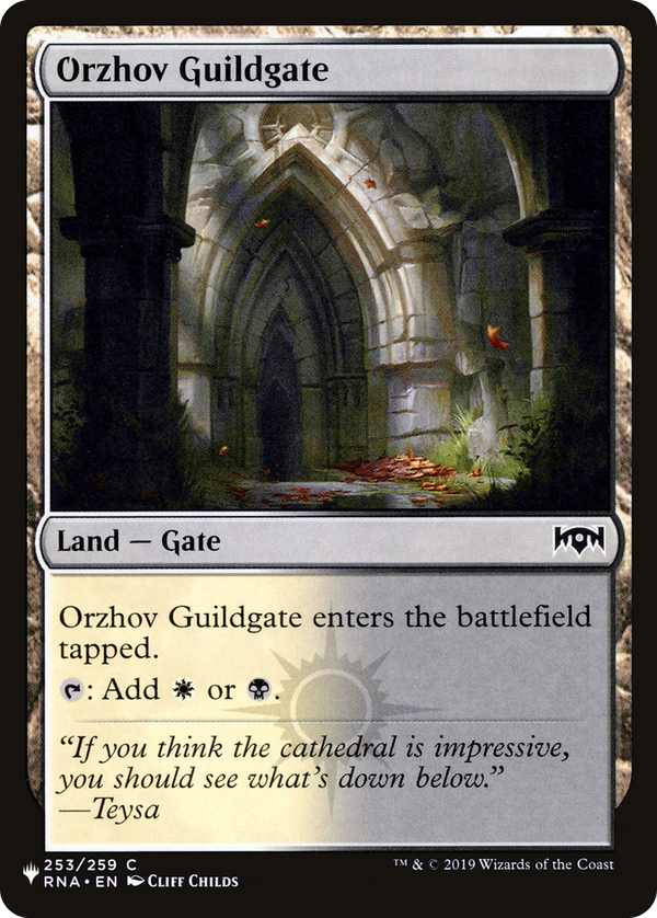Orzhov Guildgate (plst)