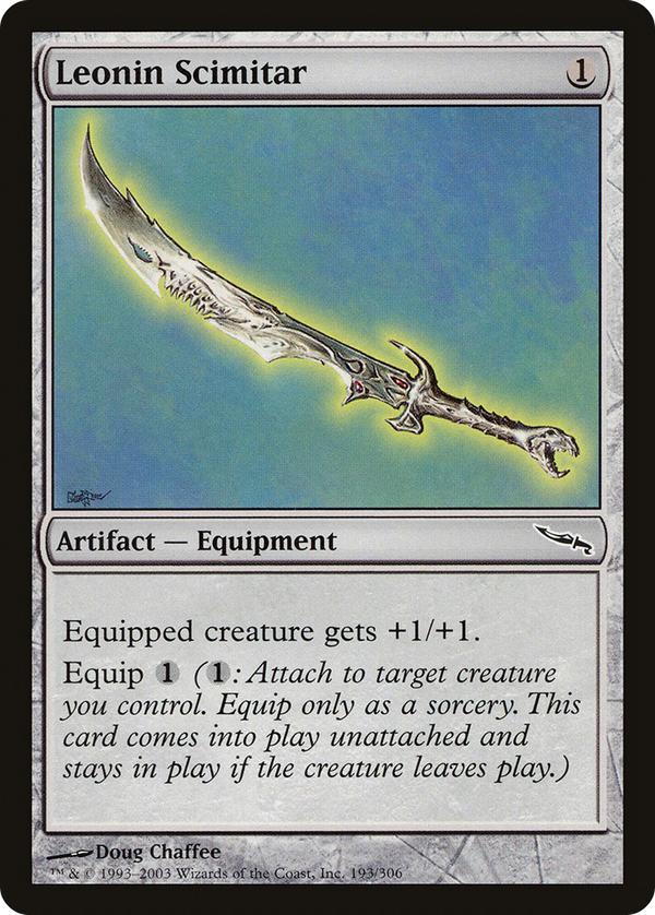 Leonin Scimitar (mrd)