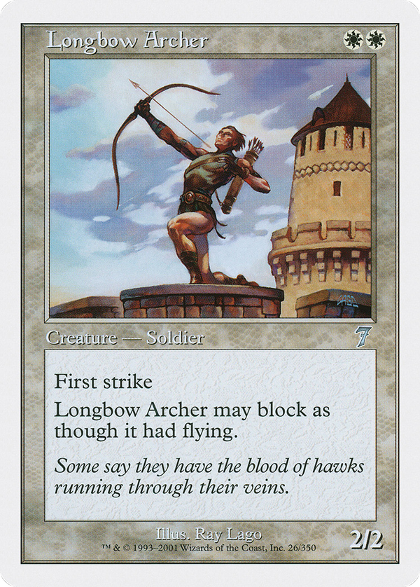 Longbow Archer (7ed)