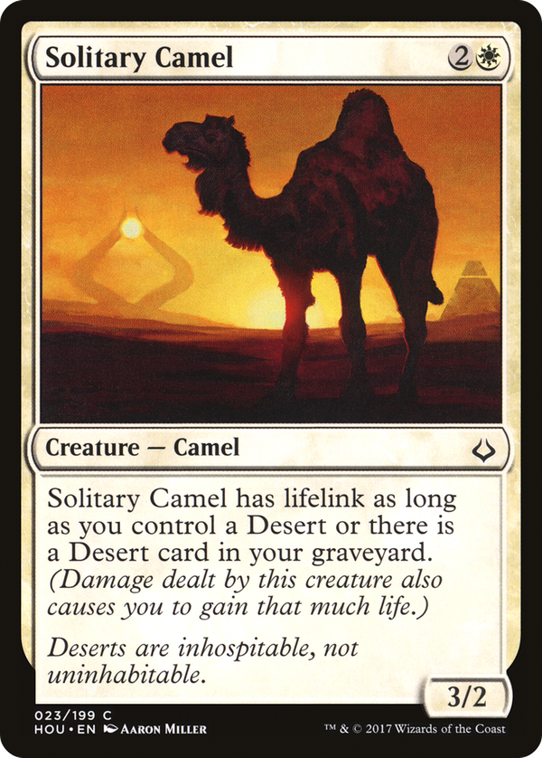 Solitary Camel (hou)
