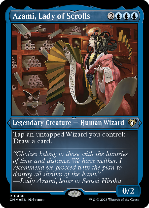 Azami, Lady of Scrolls (cmm)