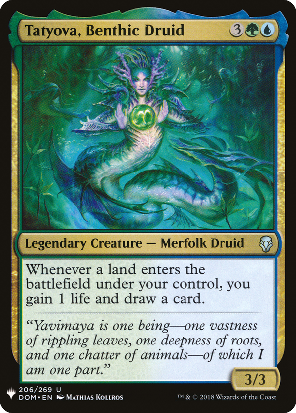 Tatyova, Benthic Druid (plst)