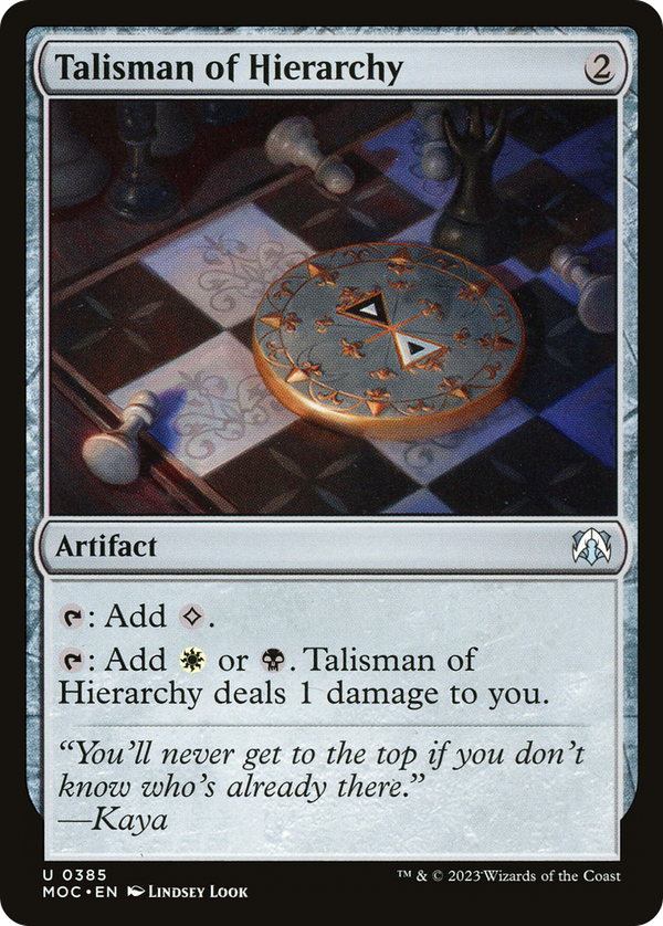 Talisman of Hierarchy (moc)