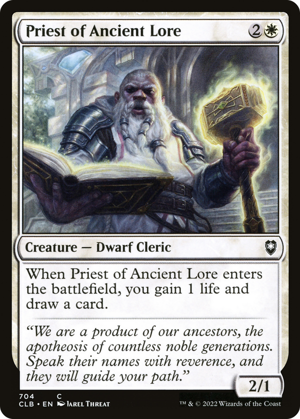 Priest of Ancient Lore (clb)