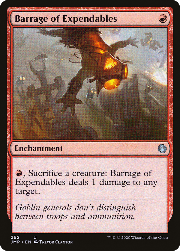 Barrage of Expendables (jmp)