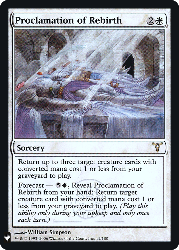 Proclamation of Rebirth (plst)