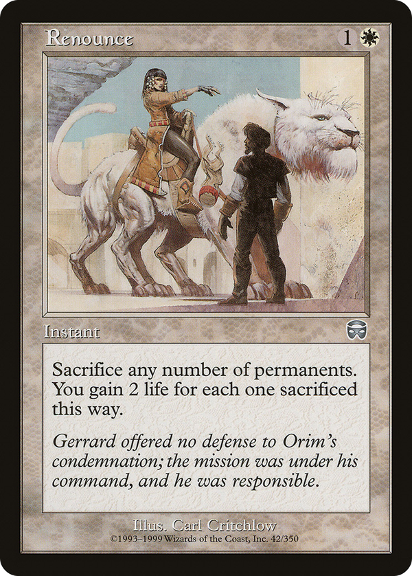 Renounce (mmq)