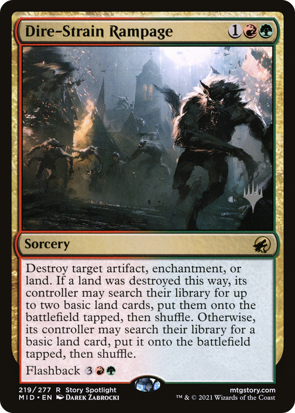 Dire-Strain Rampage (pmid)