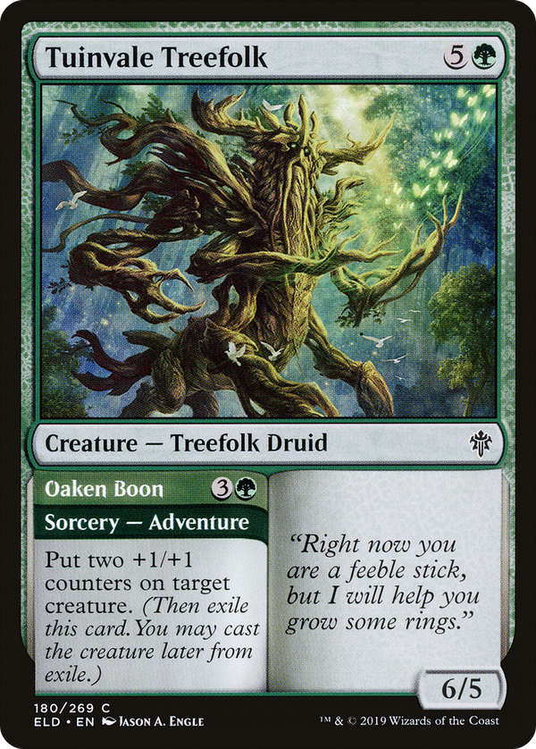 Tuinvale Treefolk // Oaken Boon (eld)