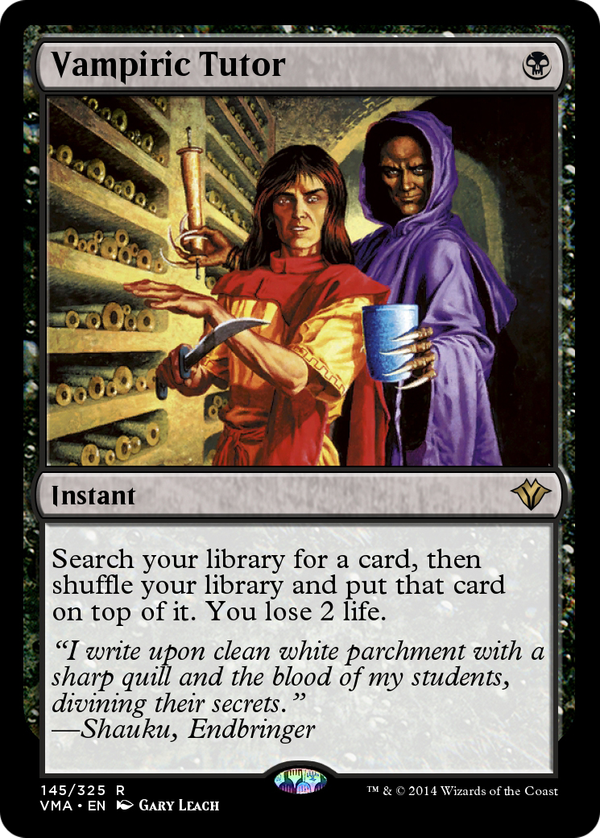 Vampiric Tutor (vma)