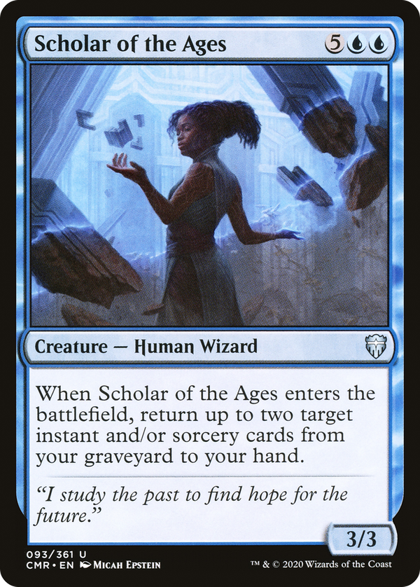 Scholar of the Ages (cmr)