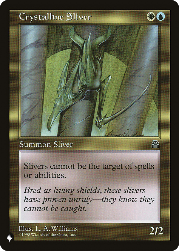 Crystalline Sliver (plst)