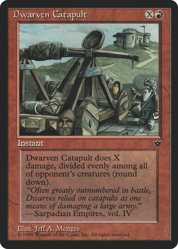 Dwarven Catapult (fem)