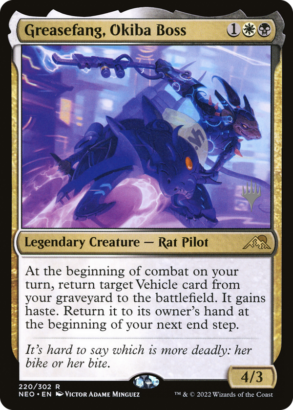 Greasefang, Okiba Boss (pneo)