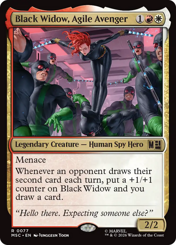 Black Widow, Agile Avenger (msc)