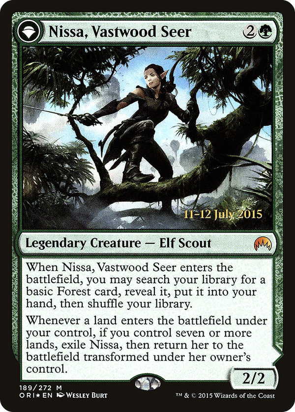 Nissa, Vastwood Seer // Nissa, Sage Animist (pori)