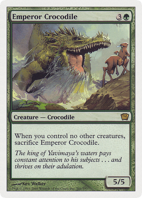 Emperor Crocodile (9ed)