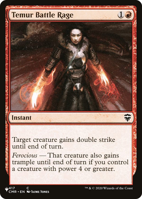 Temur Battle Rage (plst)