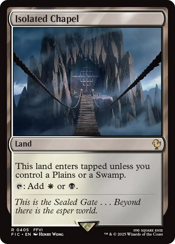 Isolated Chapel (fic)