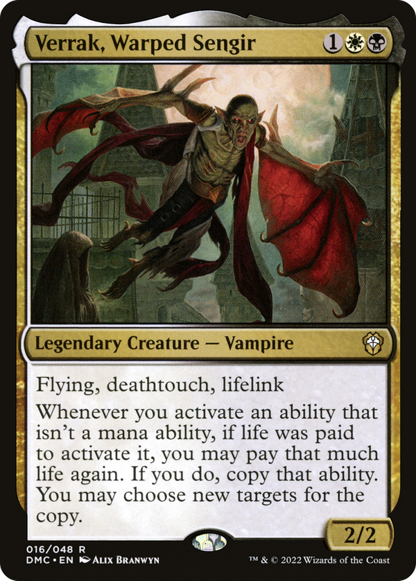 Verrak, Warped Sengir (dmc)