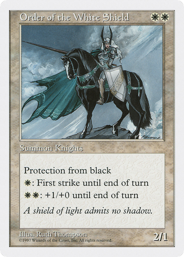 Order of the White Shield (5ed)