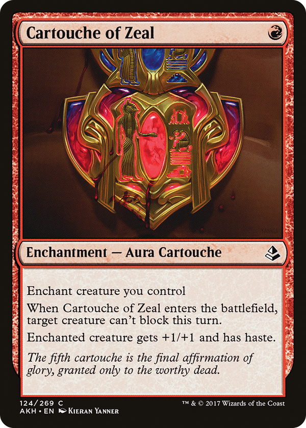 Cartouche of Zeal (akh)