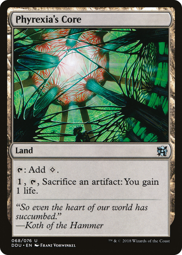 Phyrexia's Core (ddu)