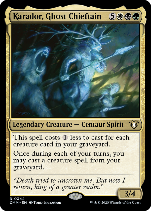 Karador, Ghost Chieftain (cmm)
