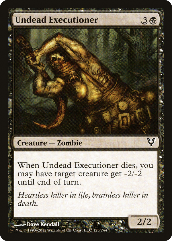 Undead Executioner (avr)