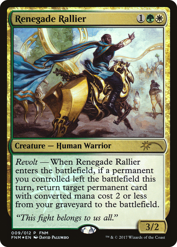 Renegade Rallier (f17)