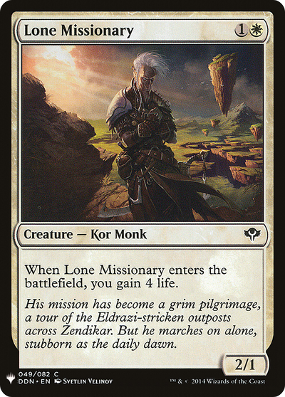 Lone Missionary