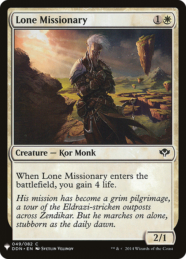 Lone Missionary (plst)