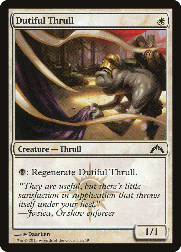 Dutiful Thrull (gtc)