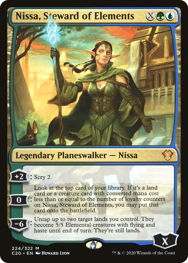 Nissa, Steward of Elements (c20)
