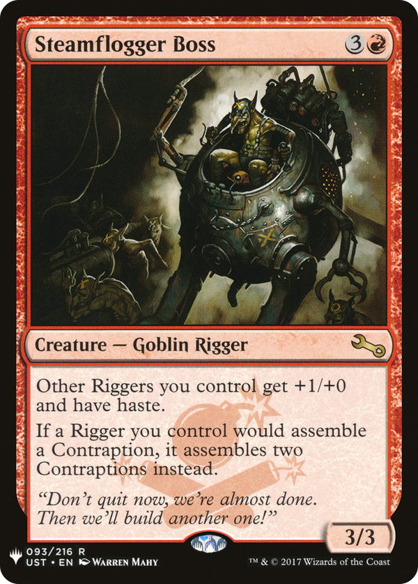Steamflogger Boss (plst)