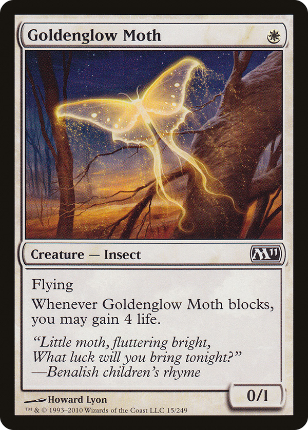Goldenglow Moth (m11)