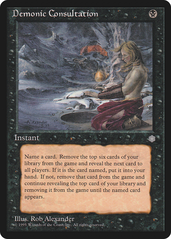 Demonic Consultation (ice)