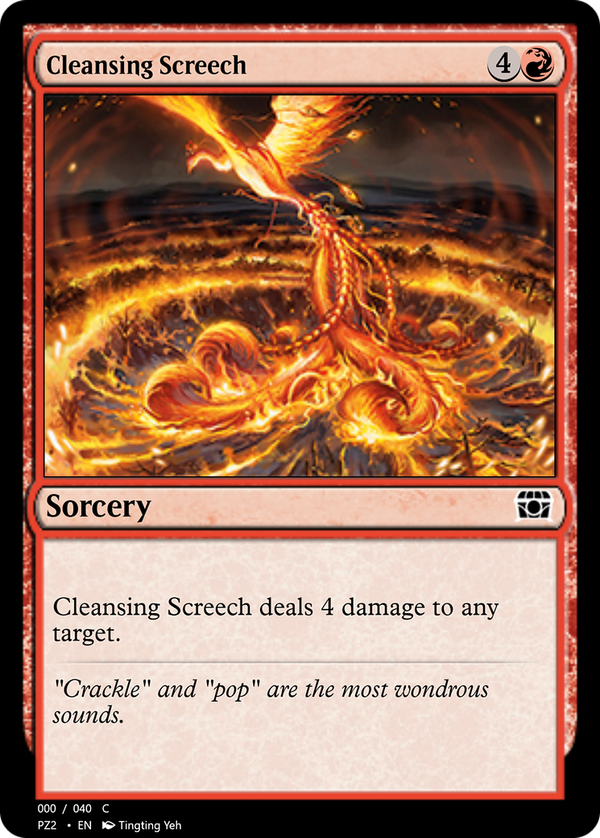 Cleansing Screech (pz2)