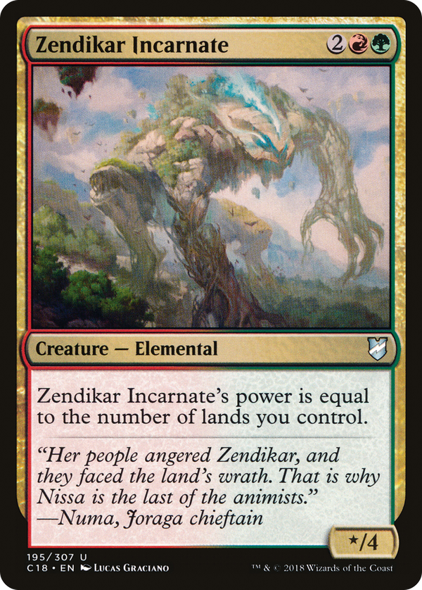 Zendikar Incarnate (c18)