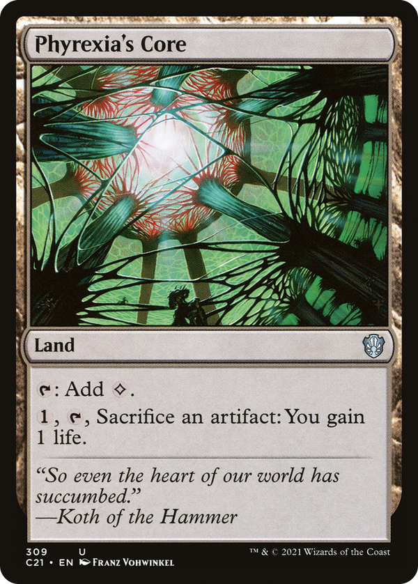 Phyrexia's Core (c21)