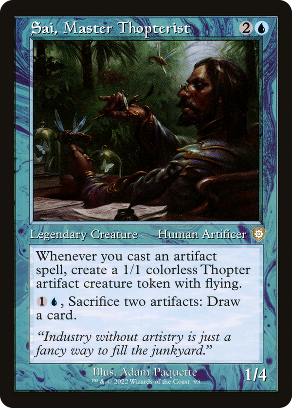 Sai, Master Thopterist (brc)