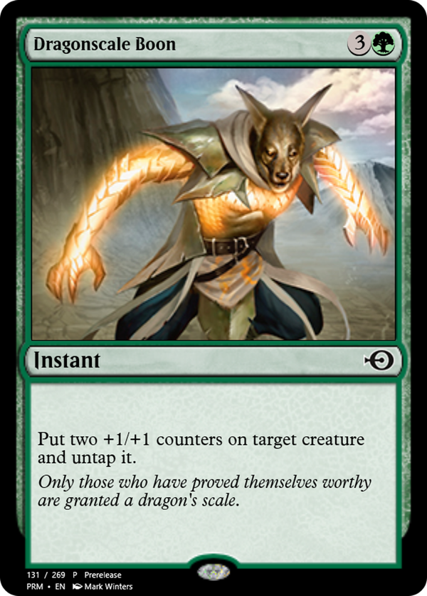 Dragonscale Boon (prm)