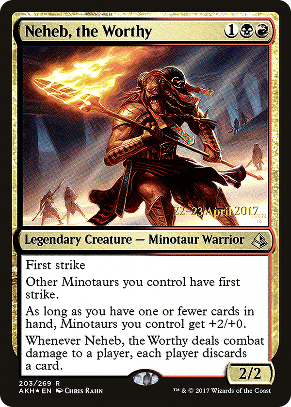 Neheb, the Worthy (pakh)