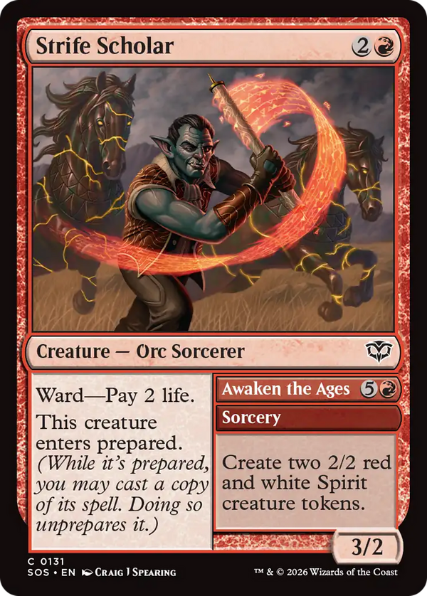 Strife Scholar // Awaken the Ages (sos)