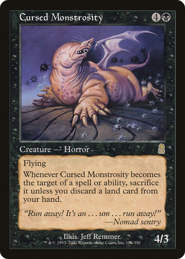 Cursed Monstrosity (ody)