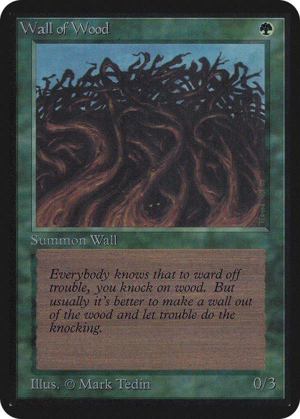 Wall of Wood (lea)