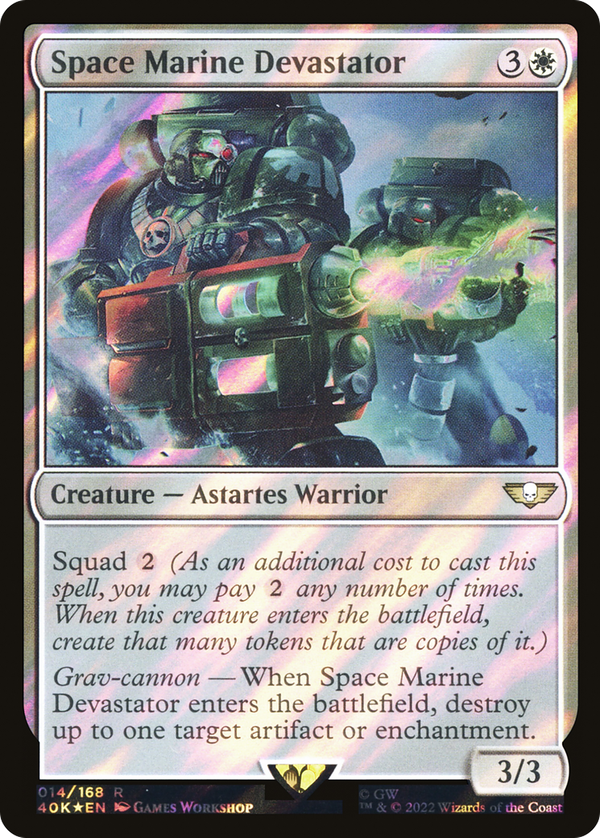 Space Marine Devastator (40k)